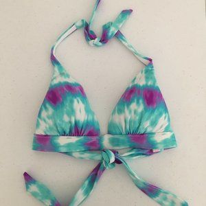 Victoria's Secret Swim Top Bikini Bra Blue XS